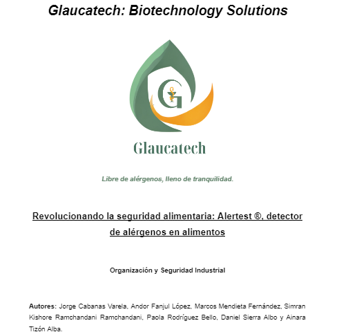 PREMIO MEJOR PLAN DE NEGOCIO CURSO 2023-2024 PROYECTO GLAUCATECH: BIOTECHNOLOGY SOLUTIONS